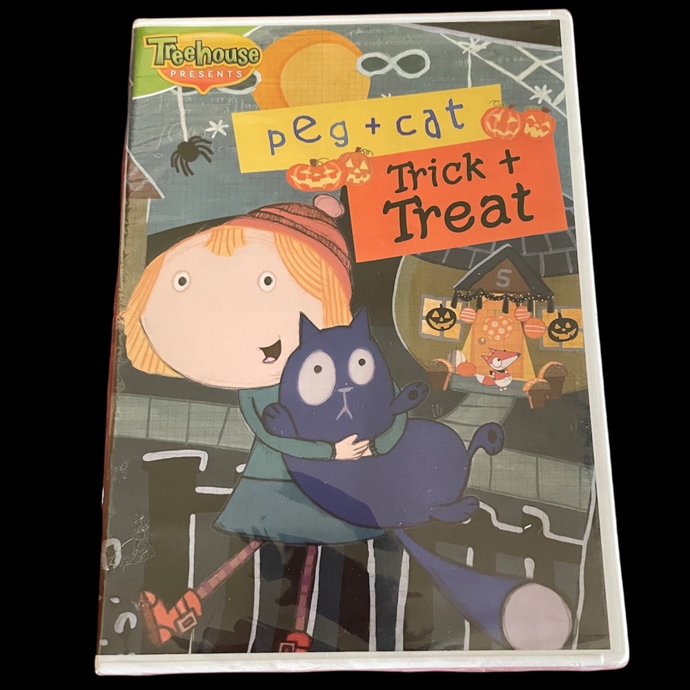 Treehouse DVD Peg & Cat Trick +Treat